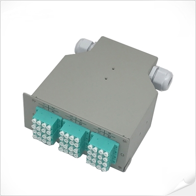 Panel de parches de fibra de montaje de cuadrilátero de 12LC
