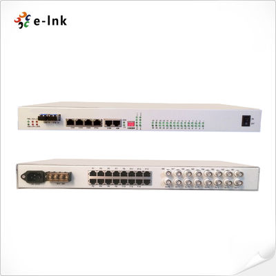 Multiplexor de Fibra STM-1 SDH: 30Ch FXO/FXS + 4Ch E1 + 4Ch Fast Ethernet