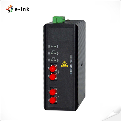 Convertidor de medios de fibra de 1000M industrial de modo multimodo a modo único