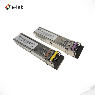 12G-SDI CWDM 1270~1610nm 10km Vídeo digital Transceptor óptico SFP