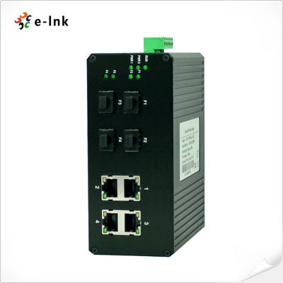 4G+4 SFP Gigabit Industrial Ethernet Switch (interruptor de Ethernet industrial de 4G+4 SFP)