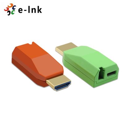 Mini 4K / 30Hz HDMI sobre el extensor de fibra multimodo de un solo núcleo Sin ajustes ni ajustes necesarios