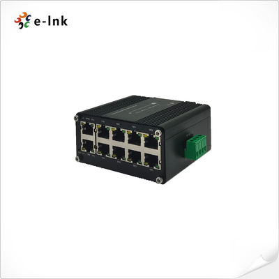Mini Industrial 10 puertos 10/100/1000M Gigabit Ethernet Switch Compacto DIN Rail