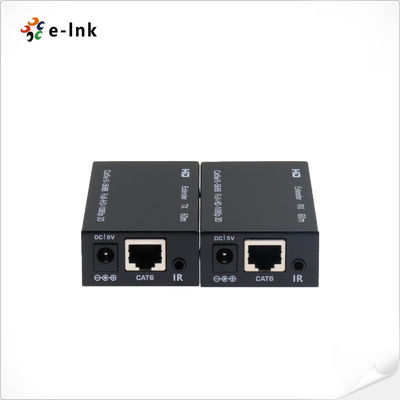 Extensor HDMI por CAT5e/6 60M con IR soporta transmisión infrarroja bidireccional