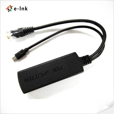 Separador PoE de 5V 2A de Gigabit con puerto Micro USB Compatible con el IEEE 802.3af