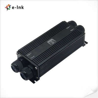 Interruptor PoE industrial IP67 a prueba de agua, 3 puertos Gigabit 802.3bt 48-57V CC