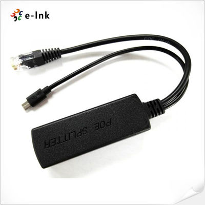 Gigabit PoE Splitter 5V 2A Puerto micro USB 802.3af 10/100/1000Mbps