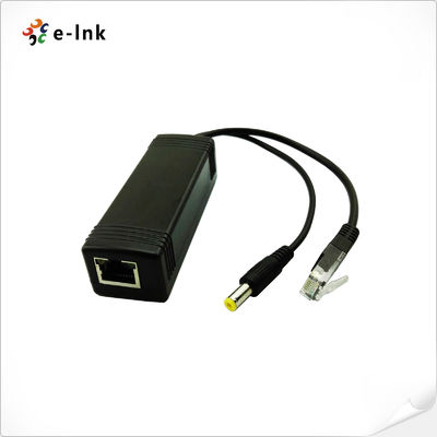 Divisor PoE Gigabit 5V 3A 802.3af/at Alcance 150m 10/100/1000Mbps