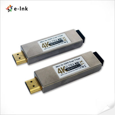 Transceptor óptico HDMI Mini 4K con soporte para HDMI 1.4a y HDCP 1.2