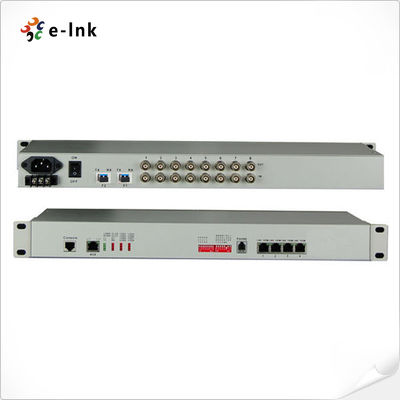 PDH Fiber Multiplexer 8E1 4GE 1+1 Protection 120km Gigabit