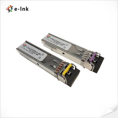 Transceptor óptico HD-SDI CWDM SFP 1270-1610nm de 20 km que cumple con las normas MSA