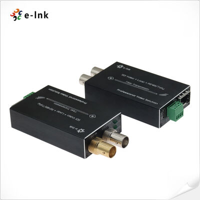 Mini convertidor de fibra 3G-SDI con opción de CWDM de 80 km Tally RS485