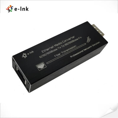 quality E-link Mini 10/100/1000BASE-T a 100/1000BASE-X Conversor de medios SFP factory